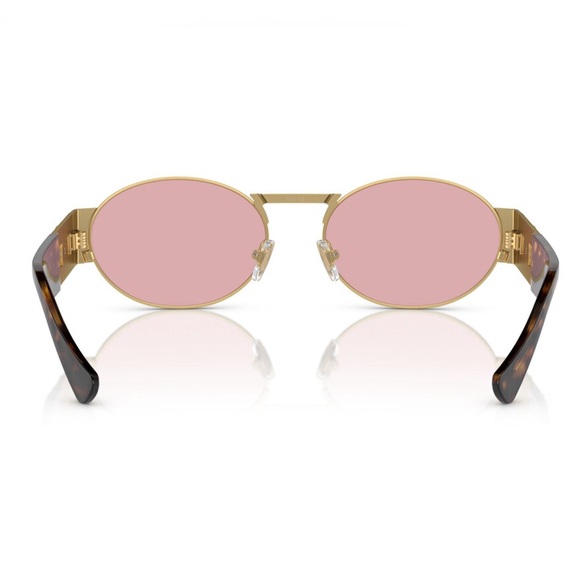 NEW VERSACE VE2264 100284 GOLD SUNGLASSES MOD 2264 1002/84 UNISEX VE2264 1002/84 - Picture 5 of 7